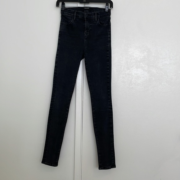 J Brand Maria High-Rise Super Skinny Jeans in Vanity Size 23 - Picture 2 of 11